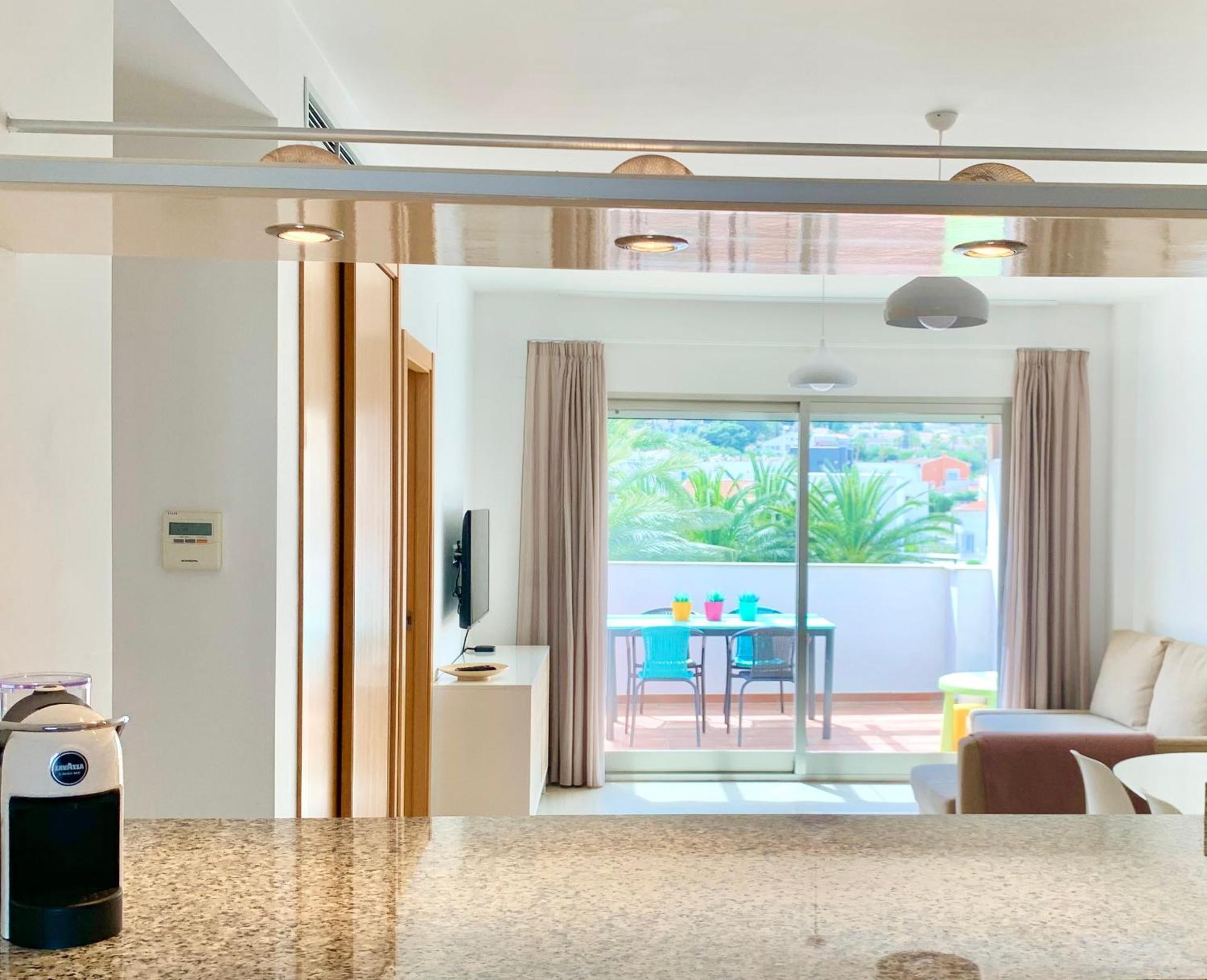 Hoteltype Penthouse 2 Beds, Parking, Wifi & Pool Stunning Views Denia Exteriör bild